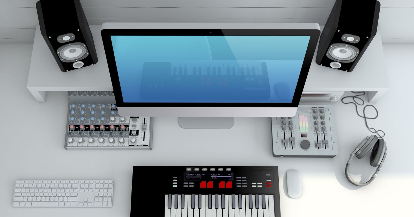 The Home Recording Studio Desk - Discover